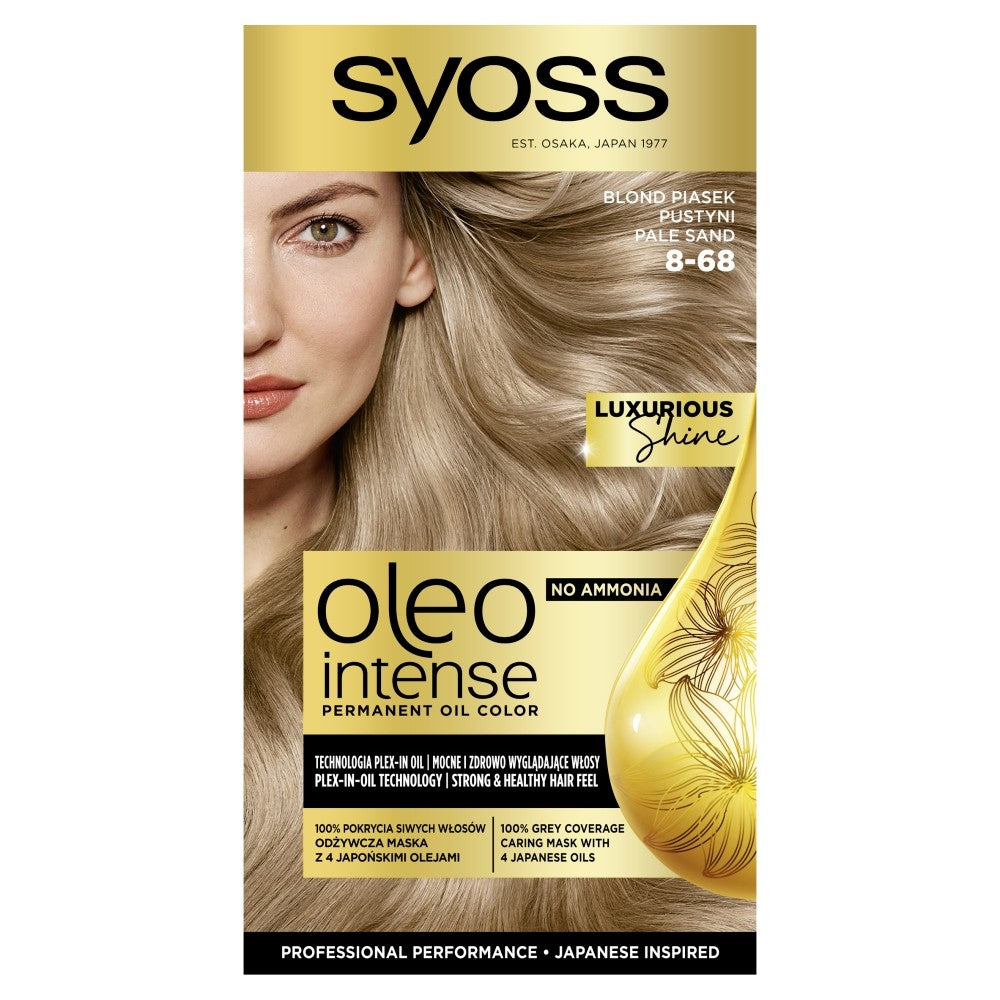 Schwarzkopf Syoss Hair Color Oleo 8-68 Desert Sand Blonde 1op. | Vaistine1.lt