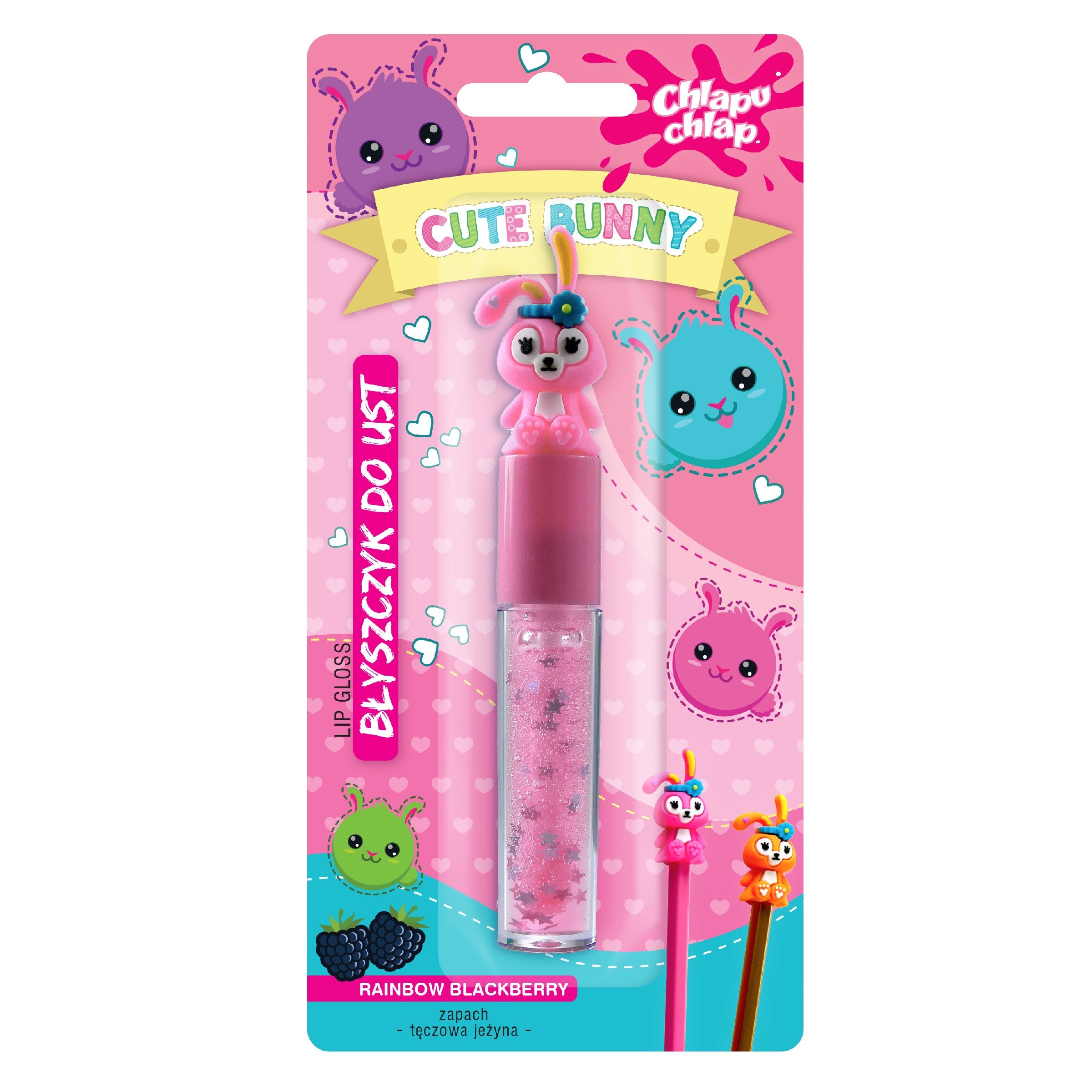 SLAP SLAP CUTE BUNNY BLACKBERRY LIP BALMS | Vaistine1.lt