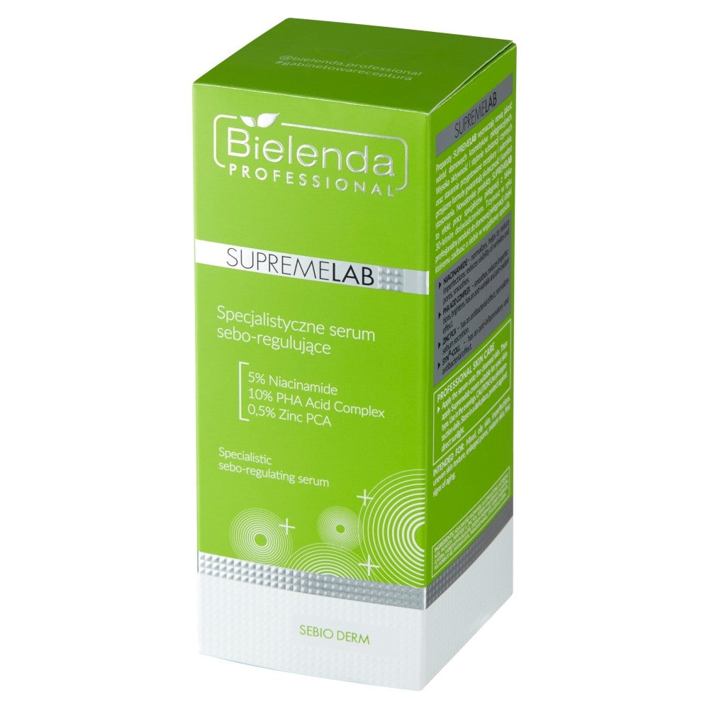 BIELENDA PROFESSIONAL Supremelab Sebio Derm Specialized sebo-regulating serum 30 ml | Vaistine1.lt