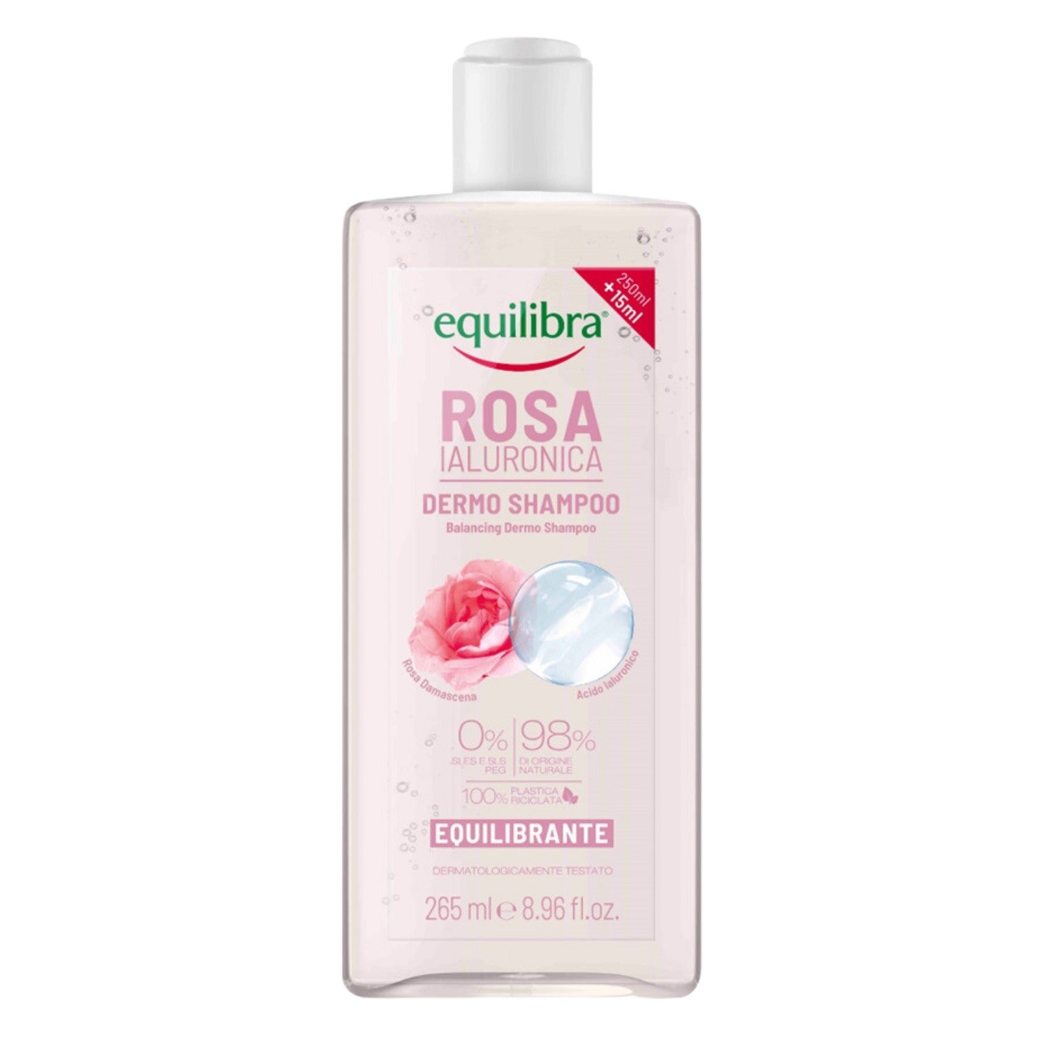 EQUILIBRA Rosa Balancing Shampoo for Hair 265ml | Vaistine1.lt