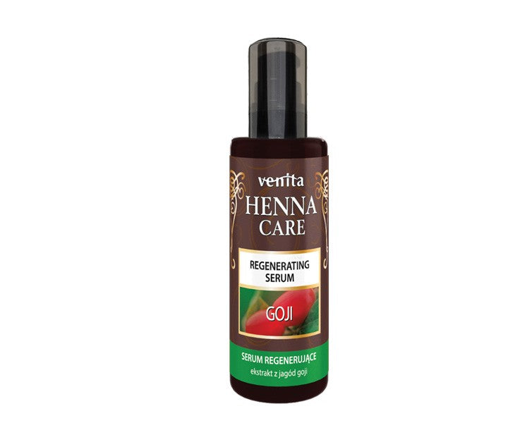 VENITA HENNA PRIEŽIŪROS GOJI REGENERUOJANTIS SERUMAS 50ML | Vaistine1.lt