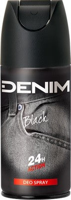 DENIM purškiamas dezodorantas Juodas 150ml | Vaistine1.lt