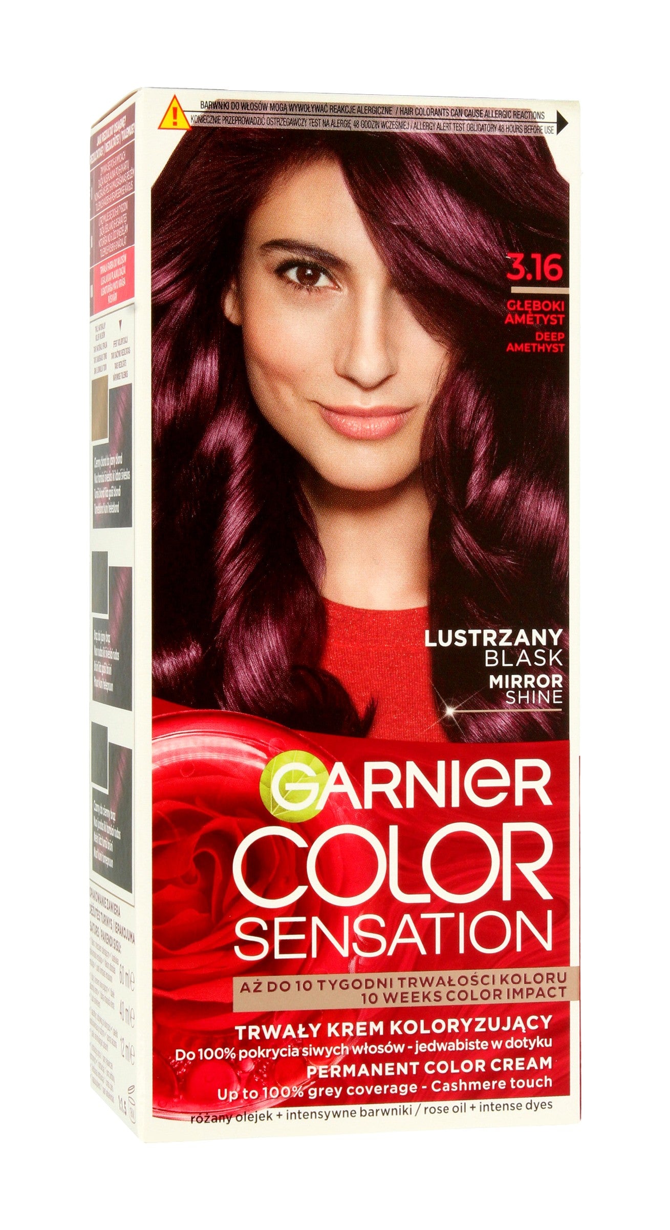 Garnier Color Sensation Coloring Cream 3.16 Amethyst - Deep Amethyst 1pc. | Vaistine1.lt