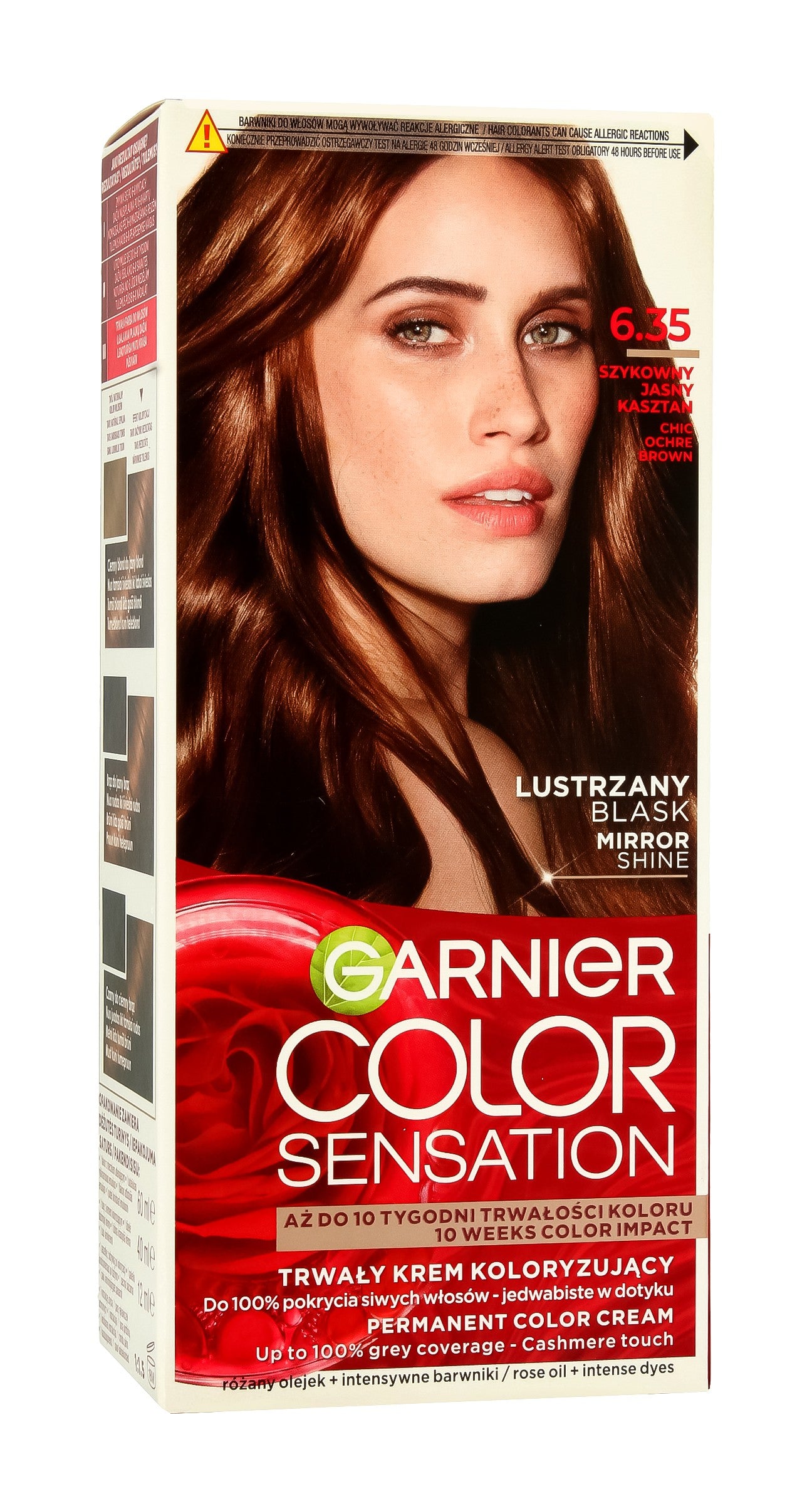 Garnier Color Sensation Coloring Cream 6.35 Chic Brown - Elegant Light Chestnut 1pc. | Vaistine1.lt