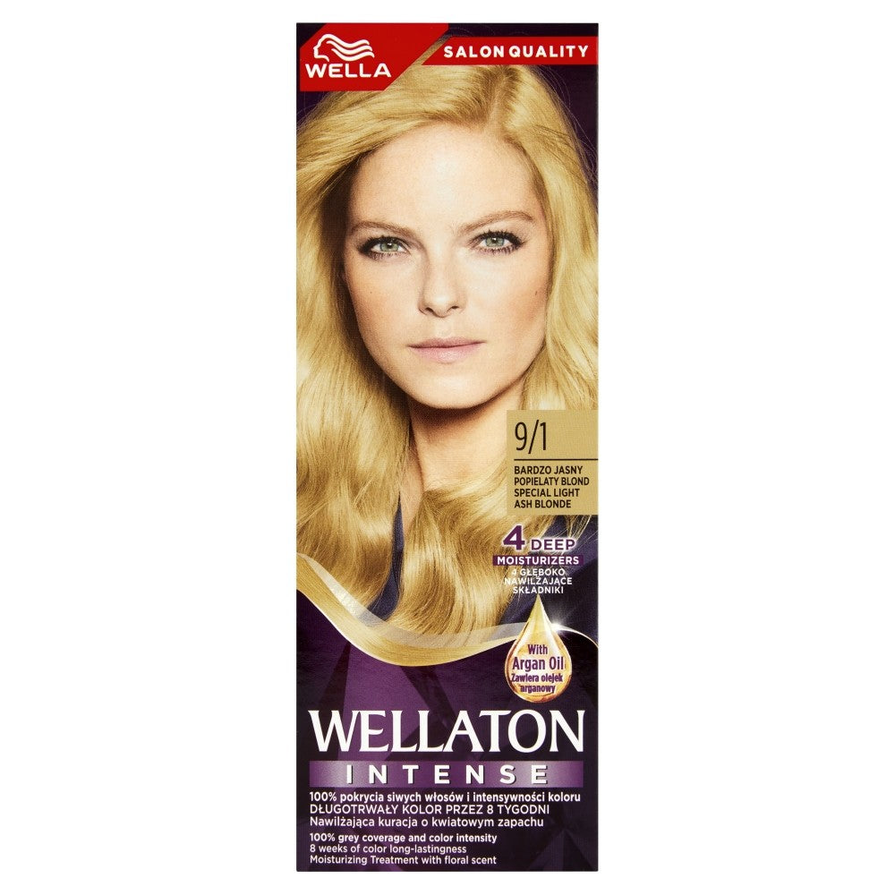 Wella Wellaton Intense Cream intensely coloring no. 9/1 Very Light Ash Blonde - 1op. | Vaistine1.lt