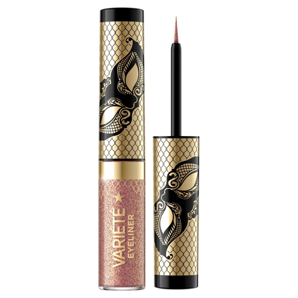 EVELINE Variete Colorful Eyeliner in a bottle - 01 Sparkle Gold 4ml | Vaistine1.lt