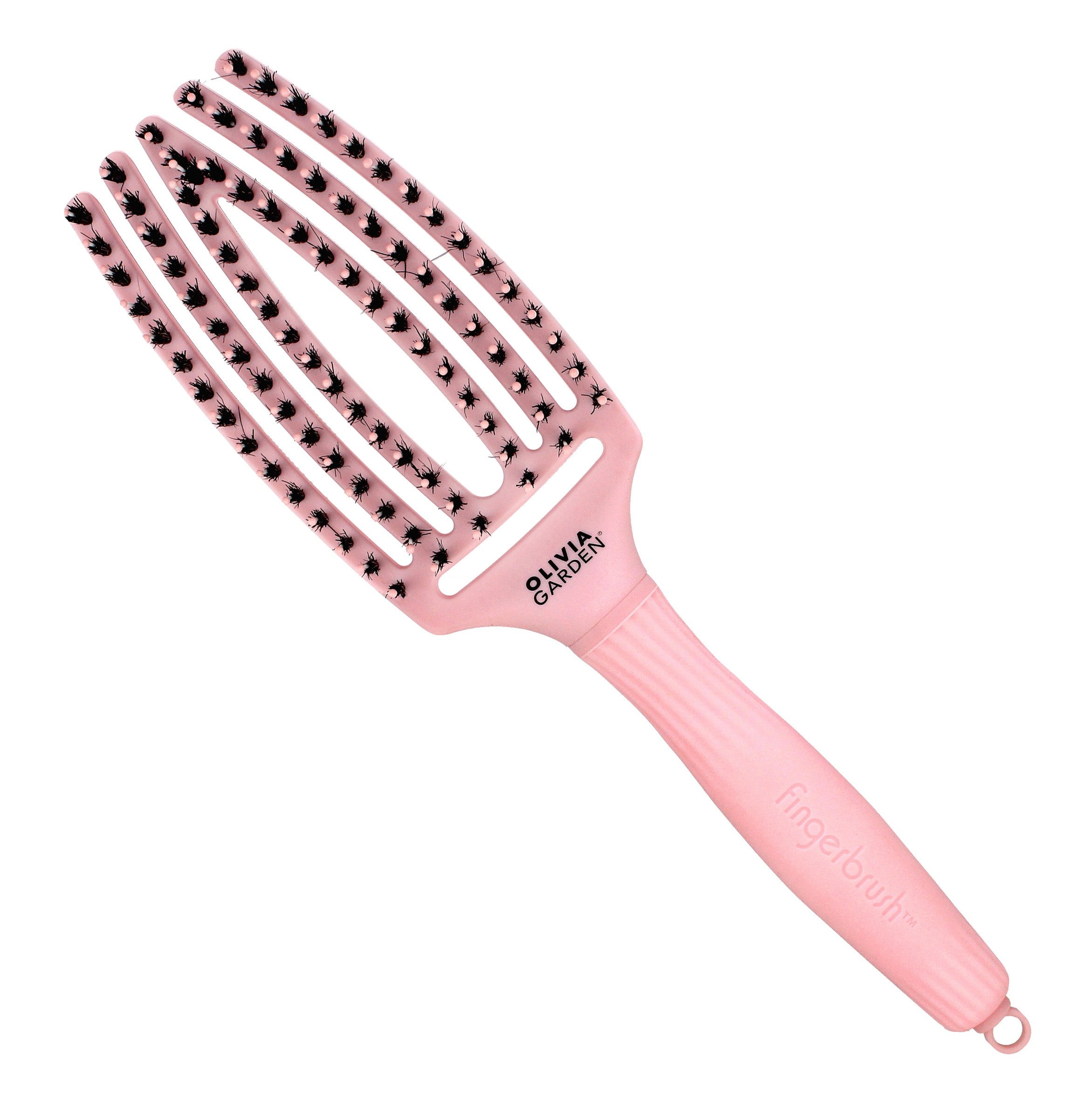 Olivia Garden Fingerbrush Combo Pastel Pink | Vaistine1.lt