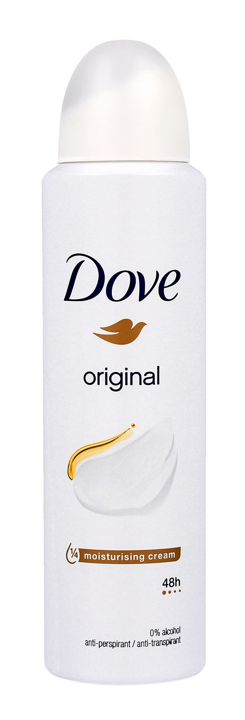 DOVE Original 48H moterų antiperspirantas purškiklis 150 ml | Vaistine1.lt