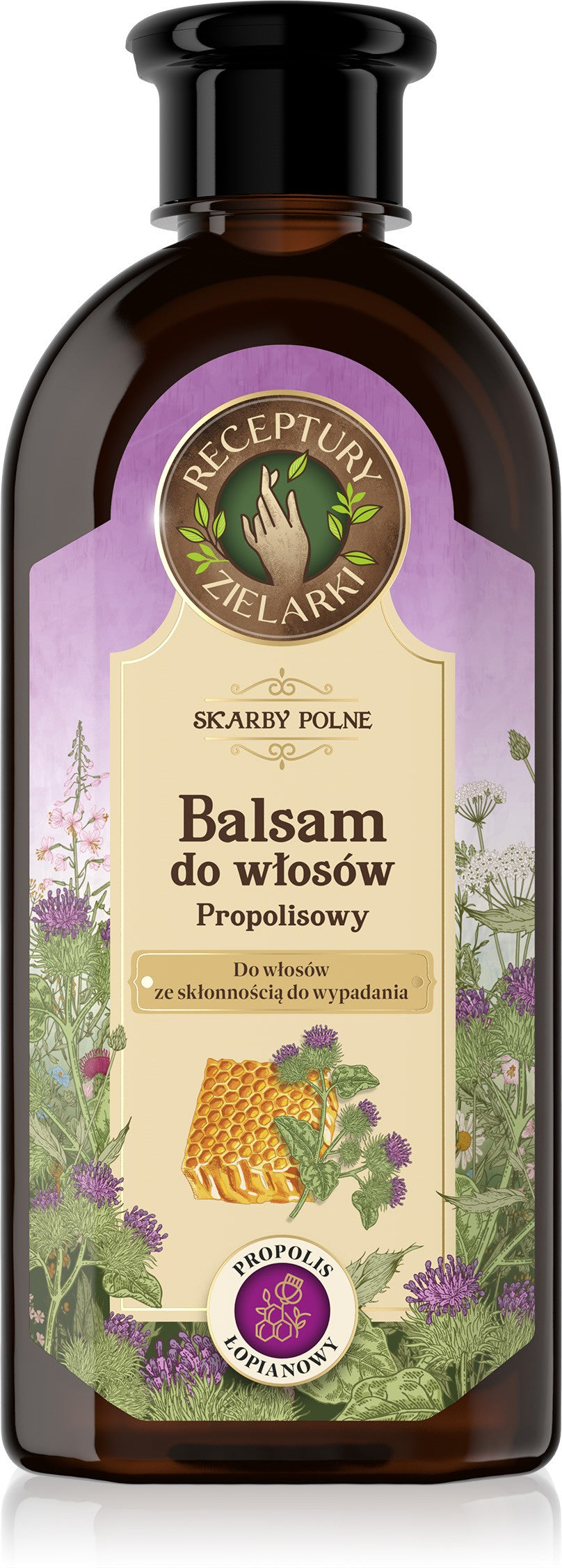 HERBAL RECIPES Skarby Polne Propolis and Burdock Balm for Hair Loss 350ml | Vaistine1.lt