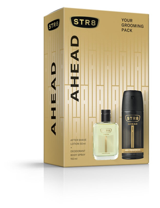 STR 8 Ahead dovanų rinkinys (Aftershave 50ml + | Vaistine1.lt