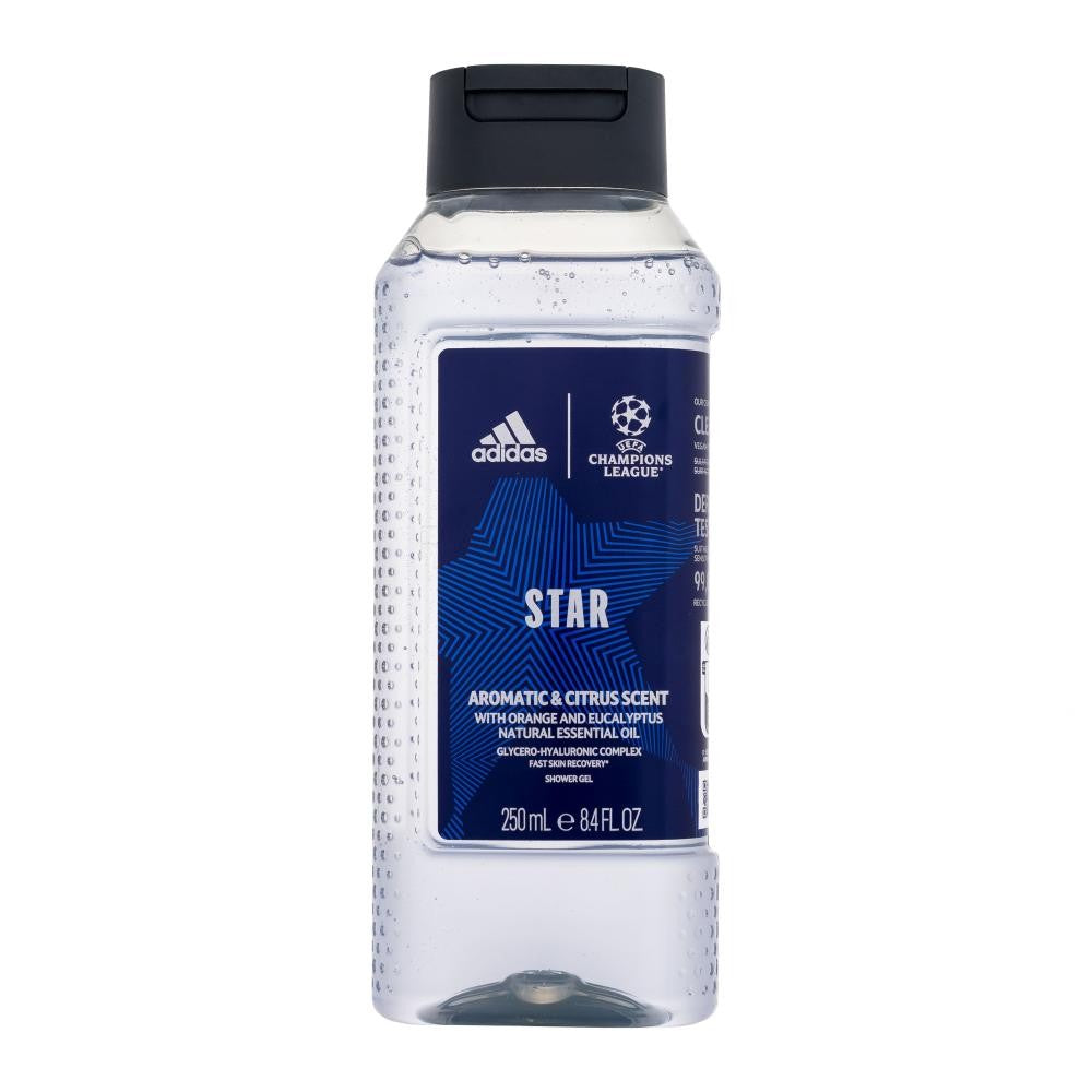Adidas UEFA Champions League Star shower gel 400 ML.  - Vaistine1.lt | WestPharmacy.eu