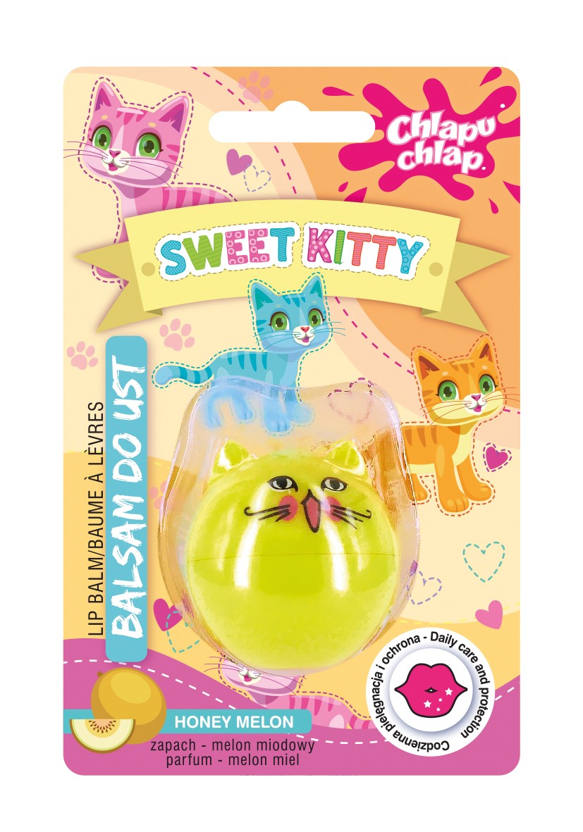 CHLAPU CHLAP Sweet Kitty lip gloss - honey melon 1pc  - Vaistine1.lt | WestPharmacy.eu