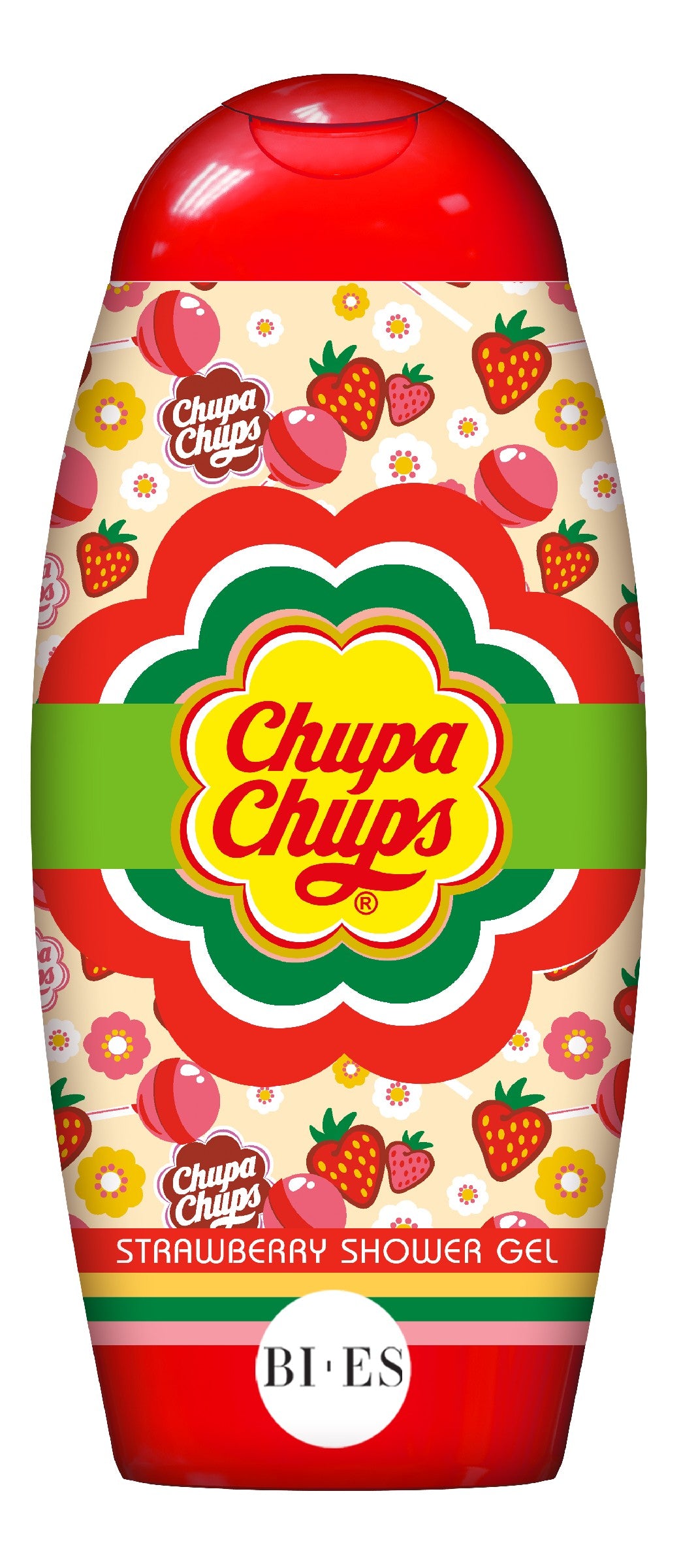 BI-ES Chupa Chups Shower Gel Strawberry 250ml | Vaistine1.lt