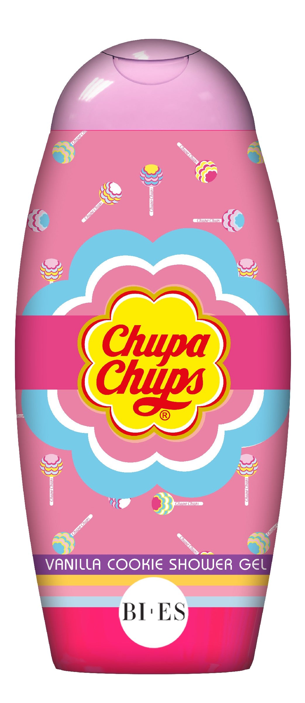 BI-ES Chupa Chups Shower Gel Vanilla Cookie 250ml | Vaistine1.lt