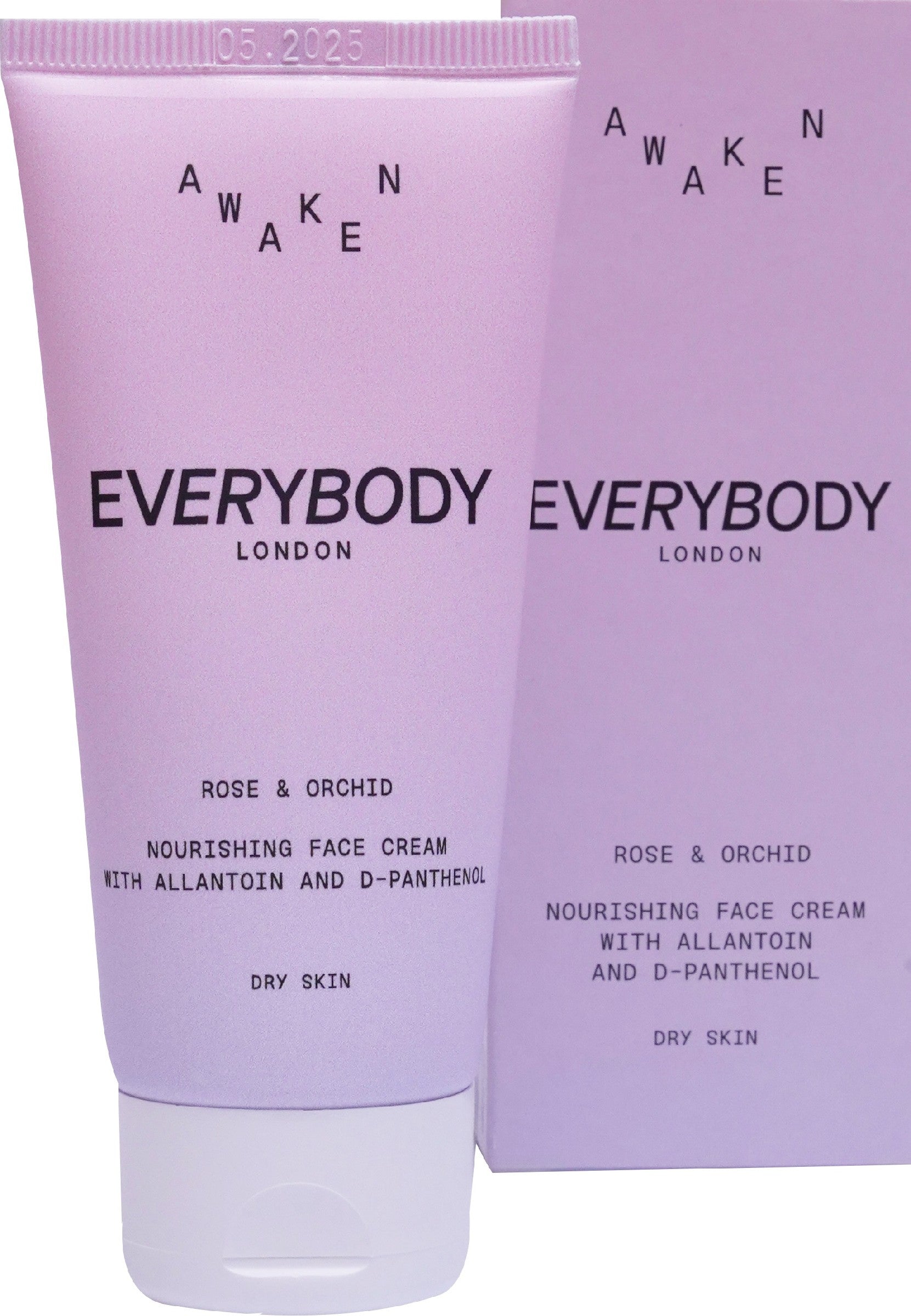 EVERYBODY Awaken Nourishing Cream for dry skin for day and night - Rose and Orchid 50ml | Vaistine1.lt