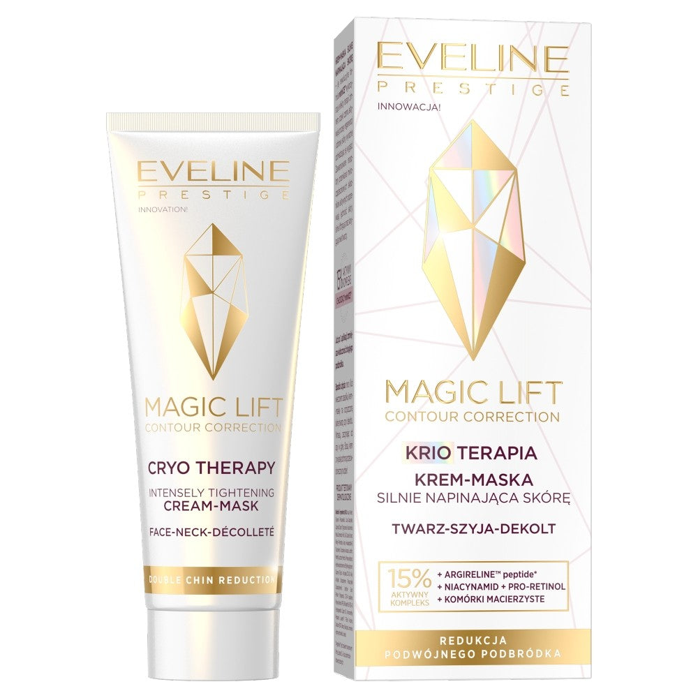 EVELINE Magic Lift Contour Correction Cryotherapy Cream-Mask strongly tightening the skin (face, neck, décolleté) 50ml | Vaistine1.lt