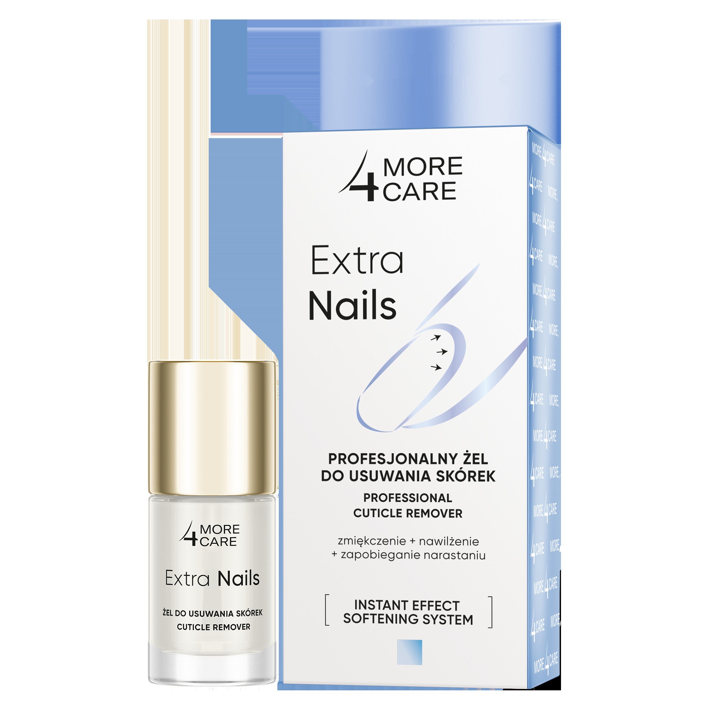 More4Care Extra Nails Professional Cuticle Remover Gel 10ml | Vaistine1.lt