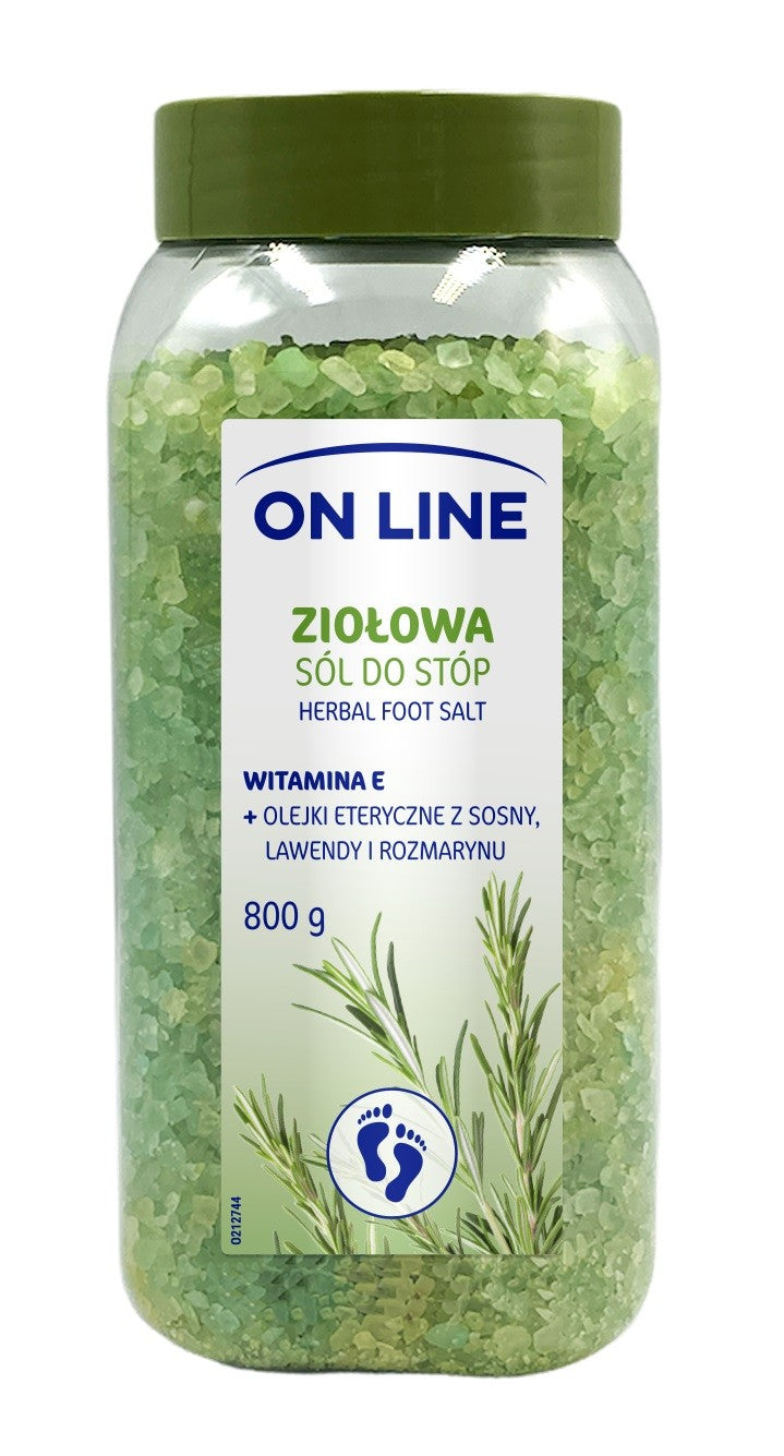 ON LINE Salt for feet - Herbal 800g | Vaistine1.lt