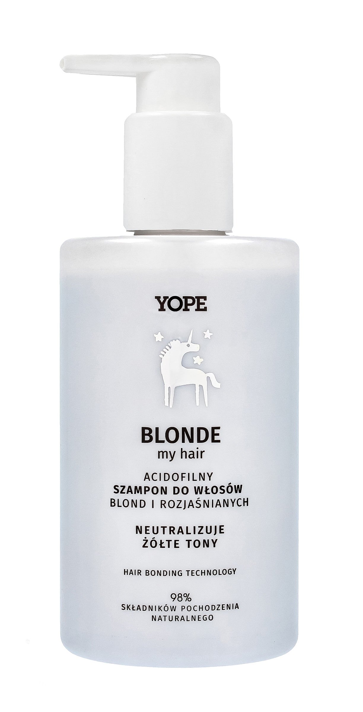 YOPE Blonde My Hair Acidofilny Shampoo for blonde and lightened hair - neutralizes yellow tones 300ml | Vaistine1.lt