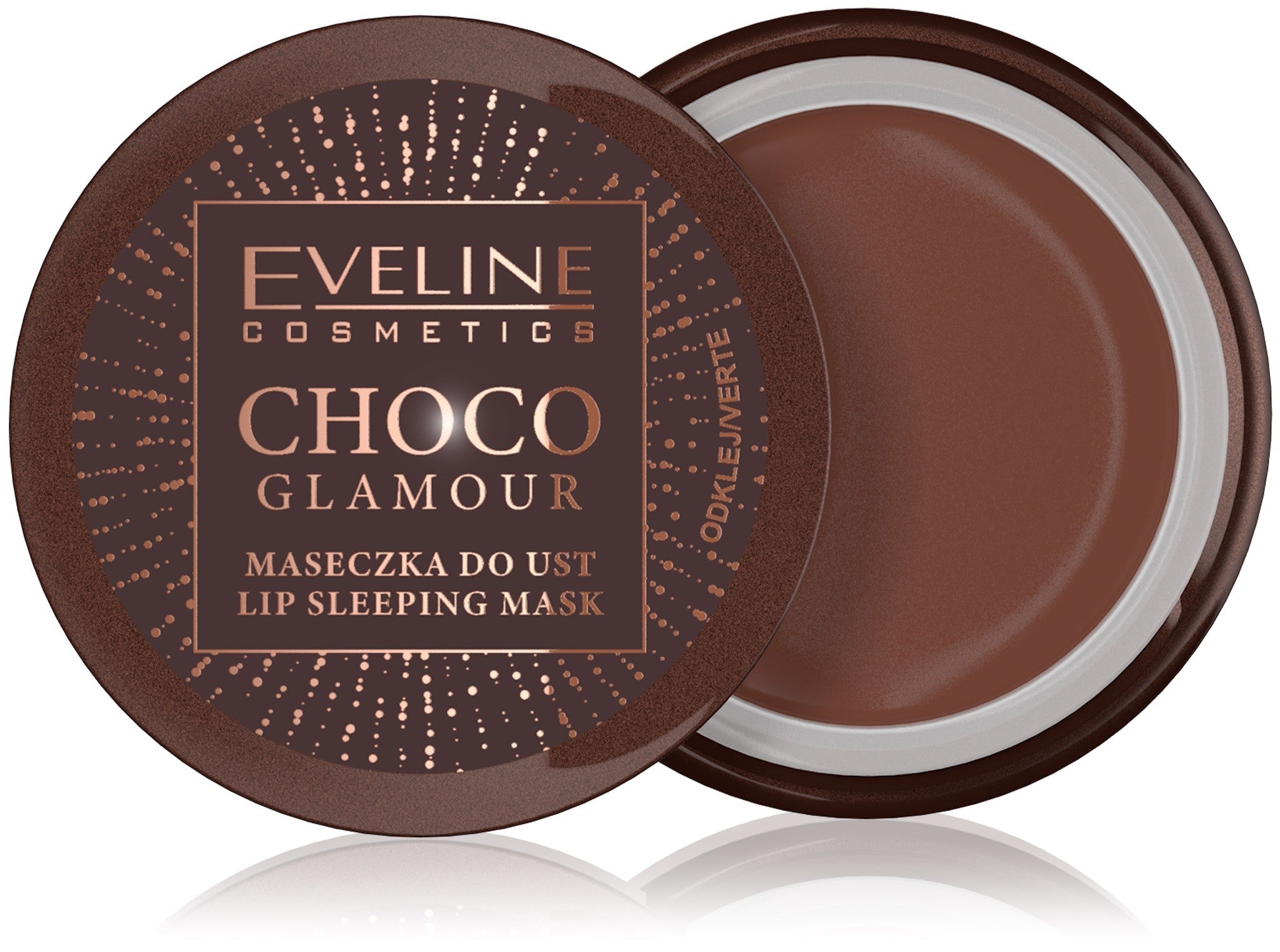 EVELINE Choco Glamour Intensively Regenerating Night Lip Mask | Vaistine1.lt | WestPharmacy.eu