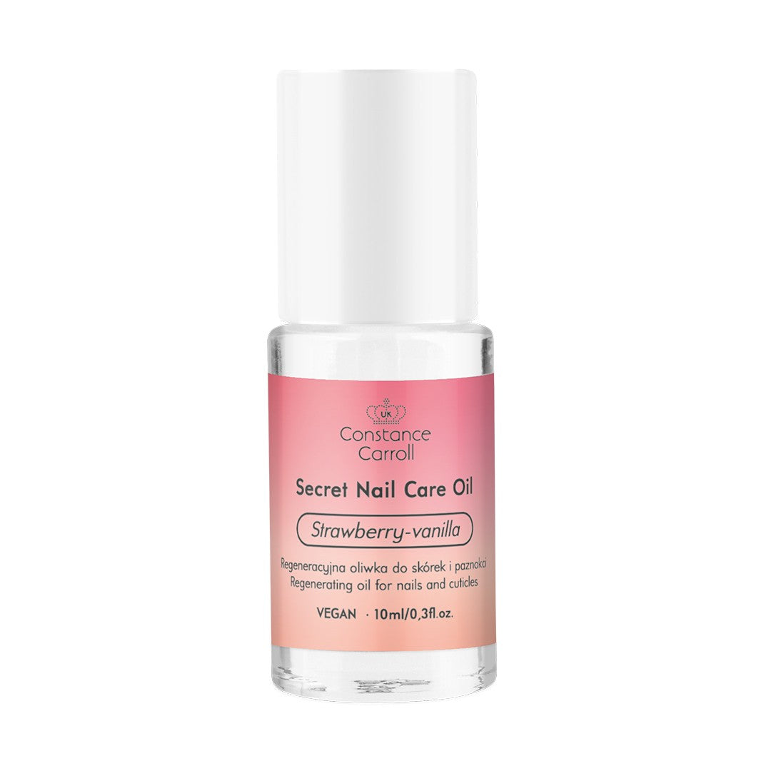 CONSTANCE CARROLL Secret Nail Care Oil Regenerating Cuticle and Nail Oil - Strawberry&Vanilla 10ml | Vaistine1.lt