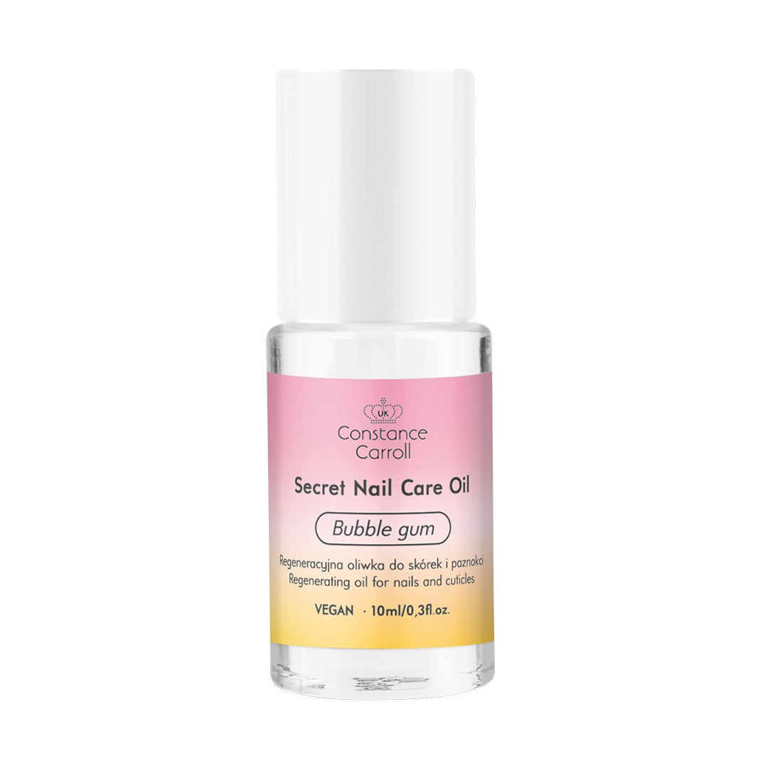 CONSTANCE CARROLL Secret Nail Care Oil Regenerating Cuticle and Nail Oil - Bubble Gum 10ml | Vaistine1.lt