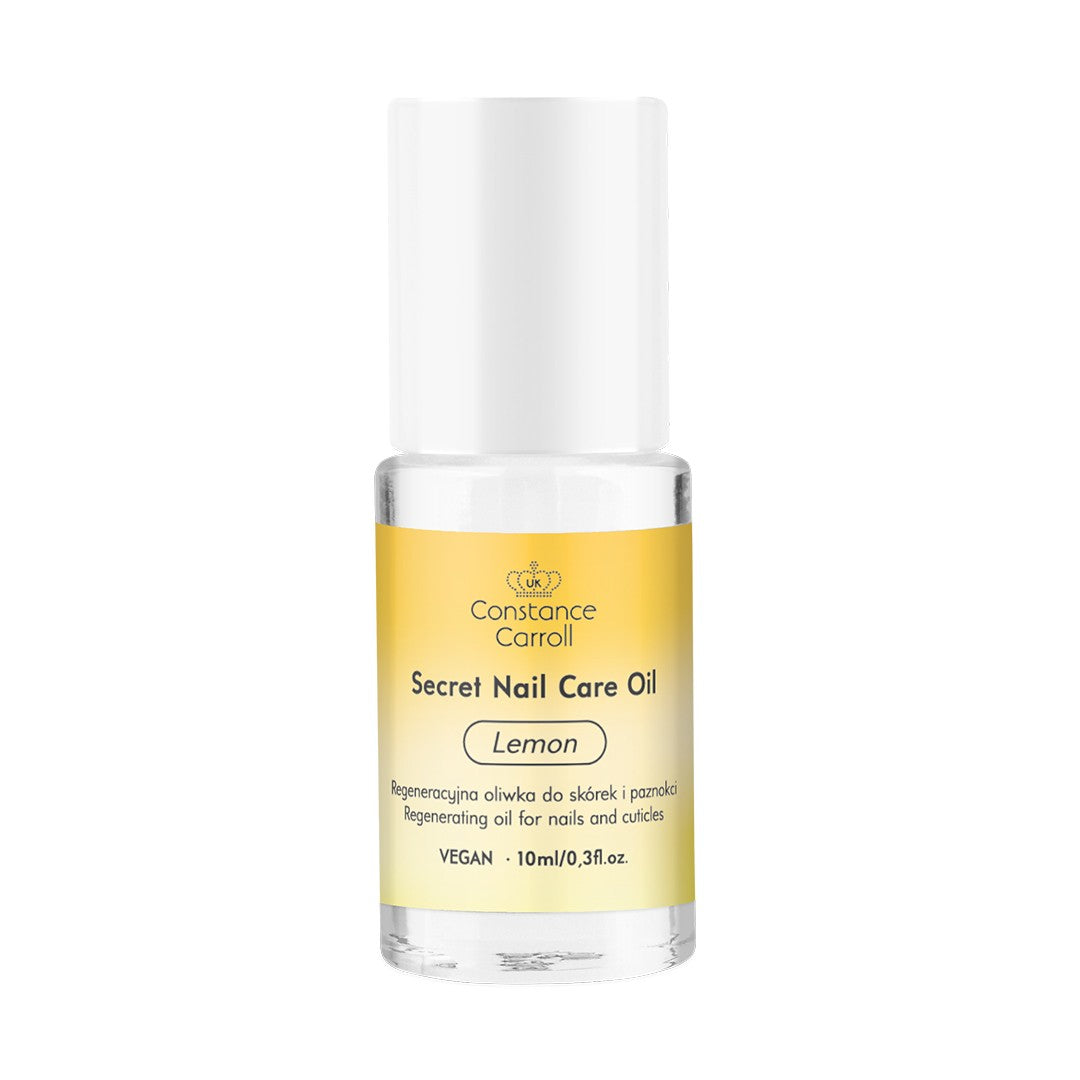 CONSTANCE CARROLL Secret Nail Care Oil Regenerating Cuticle and Nail Oil - Lemon 10ml | Vaistine1.lt