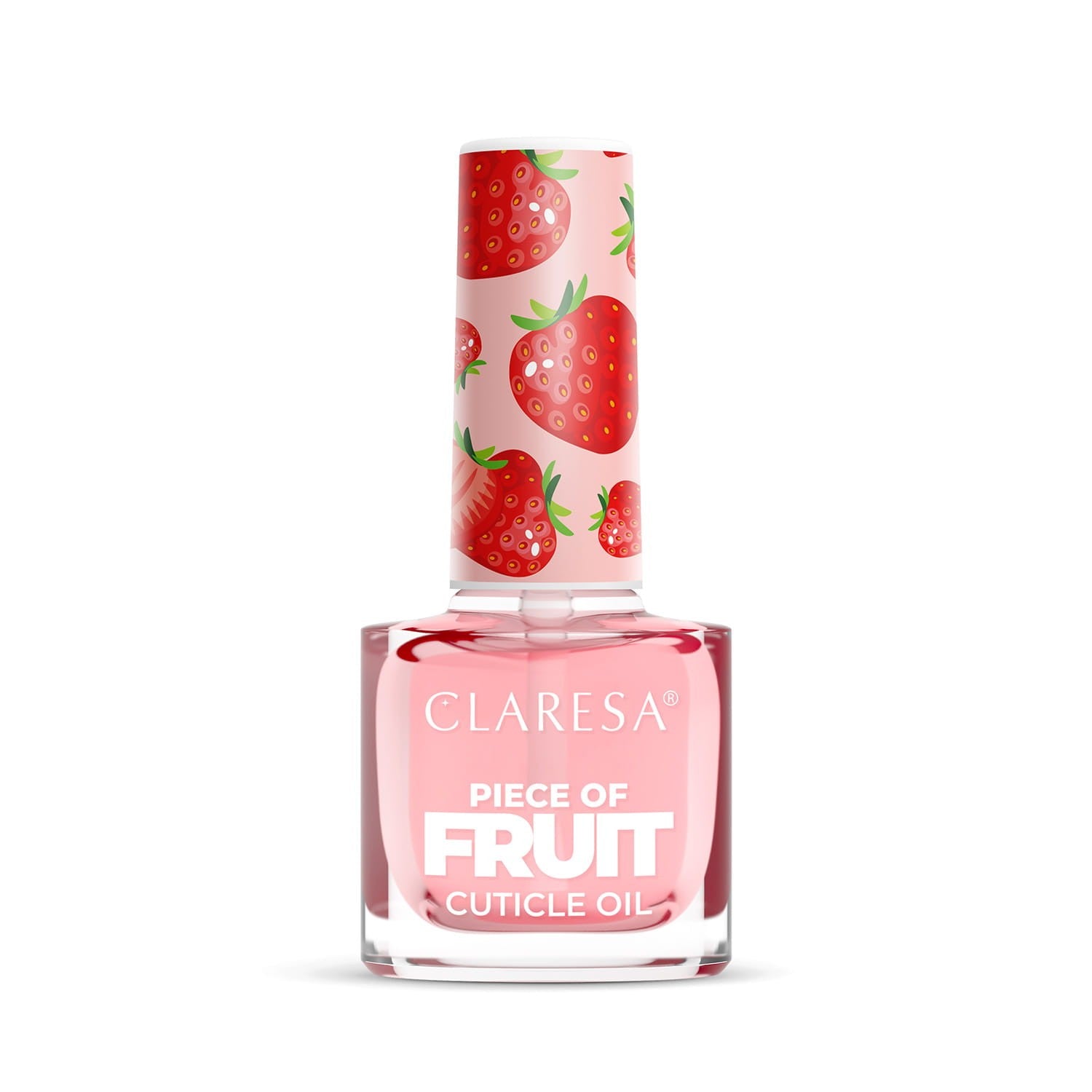 CLARESA Piece of Fruit Care Oil for Cuticles - Strawberry (truskawka) 5ml | Vaistine1.lt