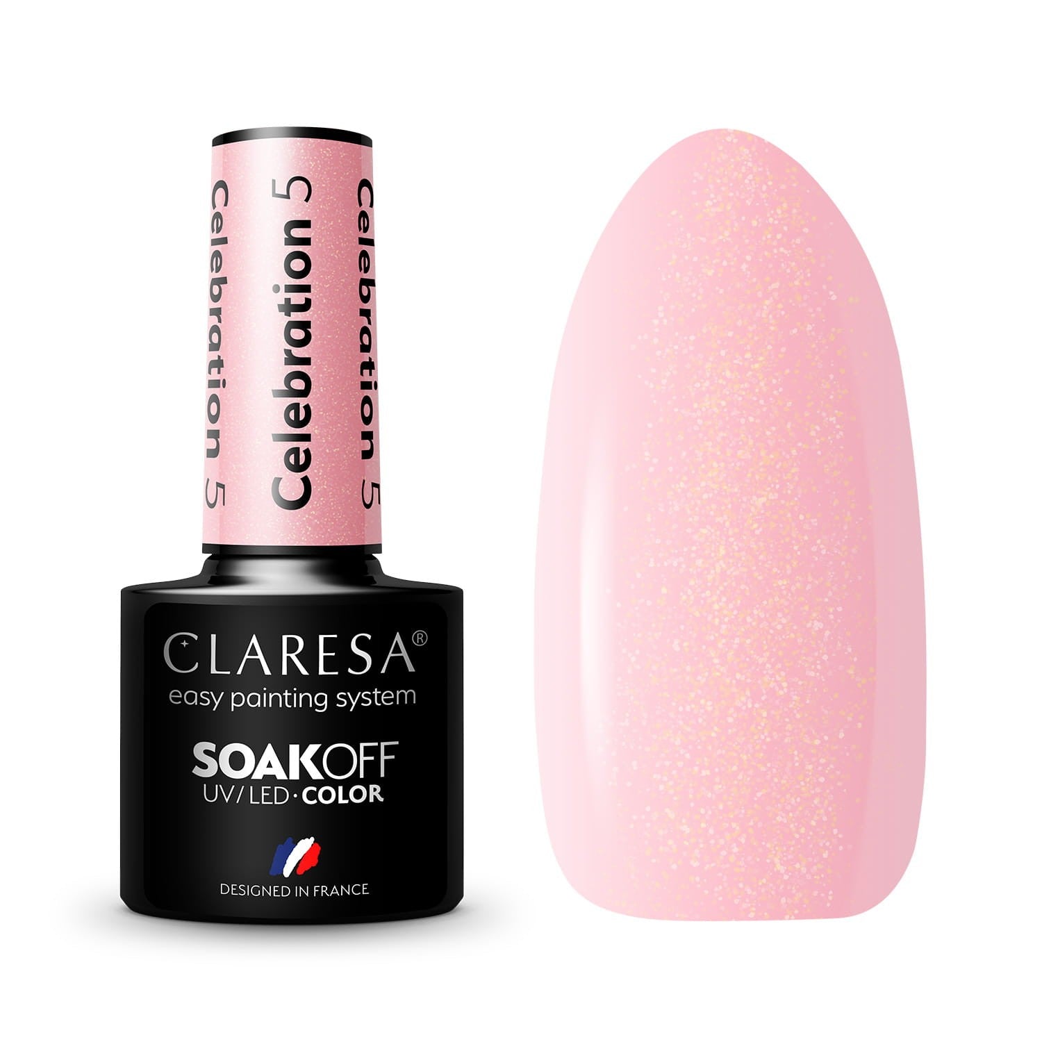 CLARESA Hybrid Lacquer Celebration No. 5 5g | Vaistine1.lt