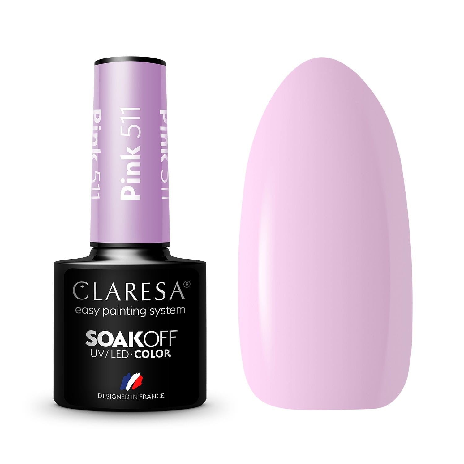 CLARESA Hybrid Lacquer Pink No. 511 5g | Vaistine1.lt