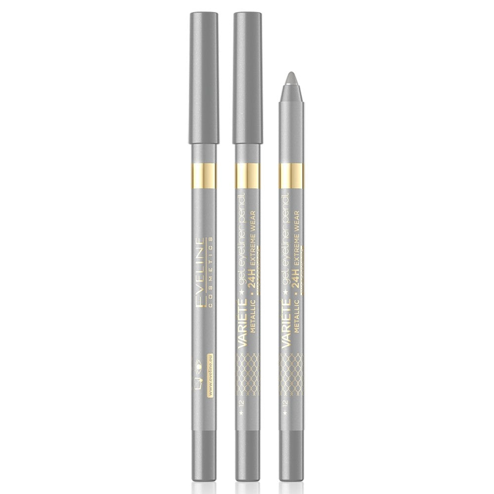 EVELINE Variety Gel Pencil for Eyes No. 12 - Silver | Vaistine1.lt