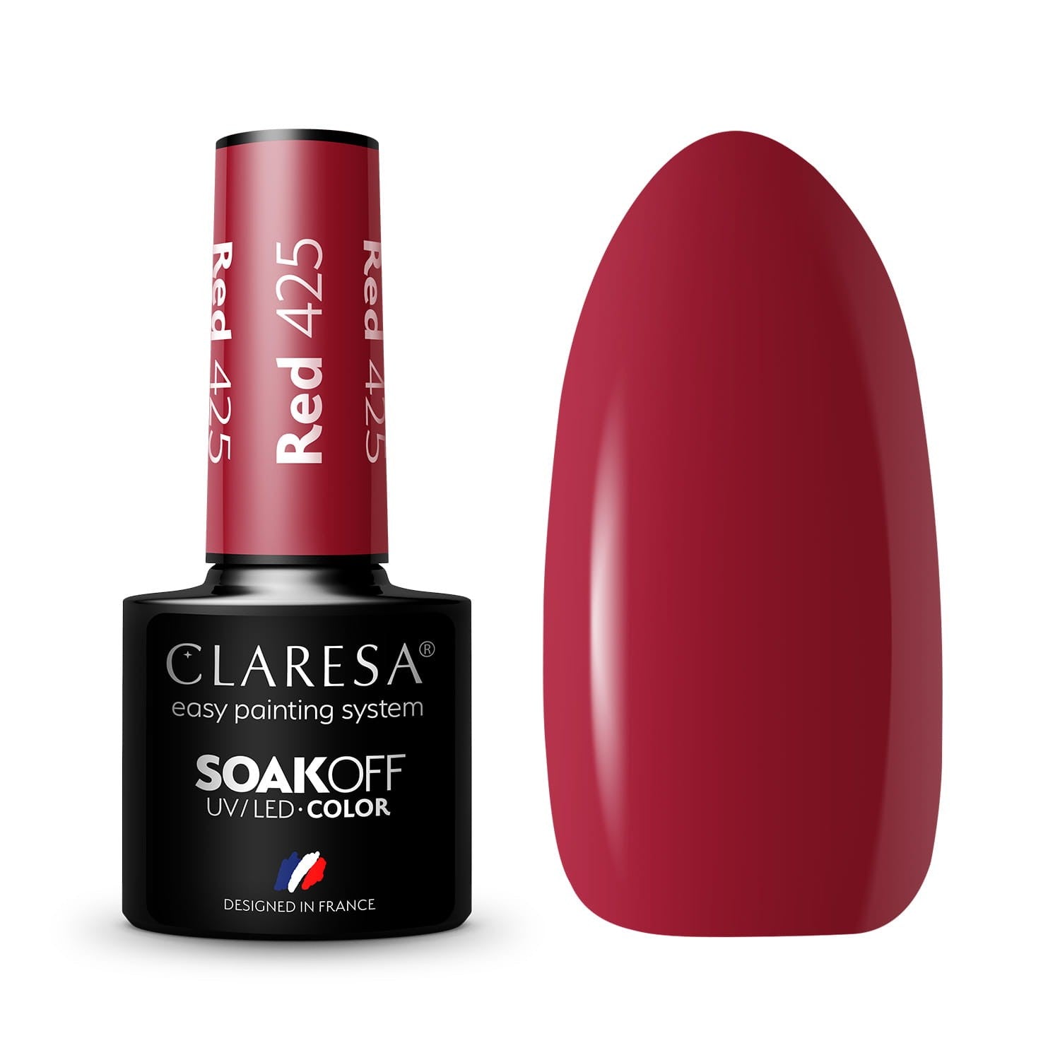 CLARESA Hybrid Lacquer Red No. 425 5g | Vaistine1.lt