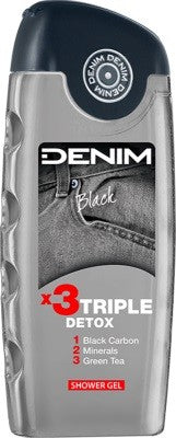 DENIM Juodas dušo gelis 250 ml | Vaistine1.lt