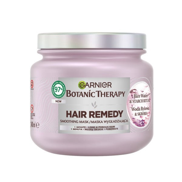 GARNIER Ultra Doux Long Hair Mask Replumping Rise Water & Starch (rice water and starch) 340ml | Vaistine1.lt