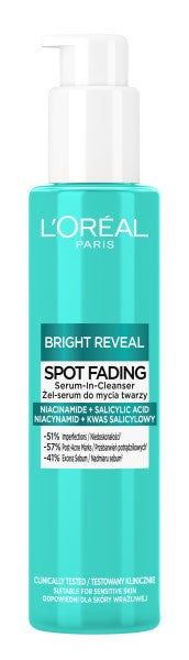 LOREAL Bright Reveal Gel -Facial cleansing serum 150ml | Vaistine1.lt | WestPharmacy.eu