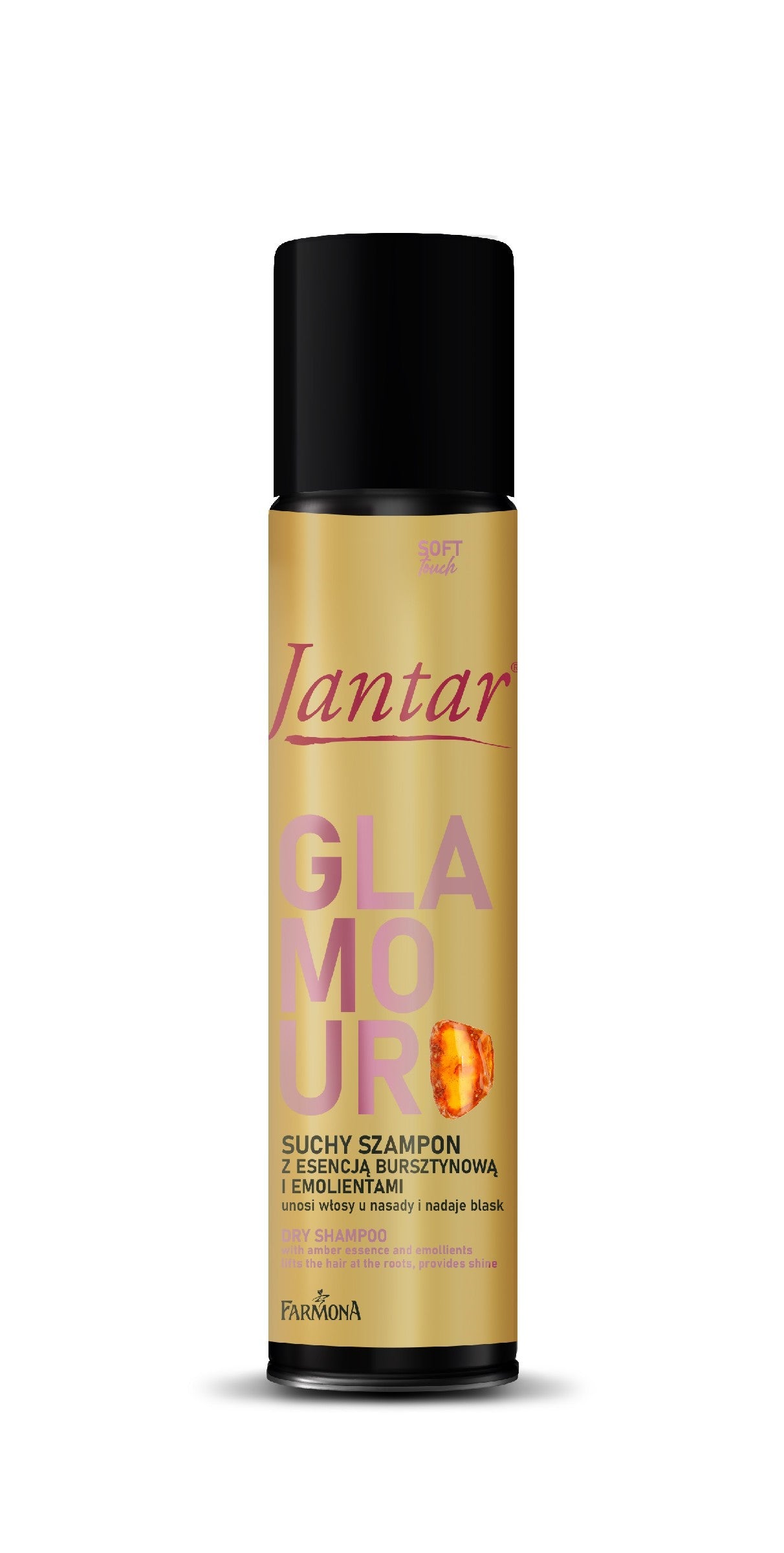 FARMONA Jantar Dry Shampoo for Hair Glamour with Amber Essence and Emollients 180ml | Vaistine1.lt