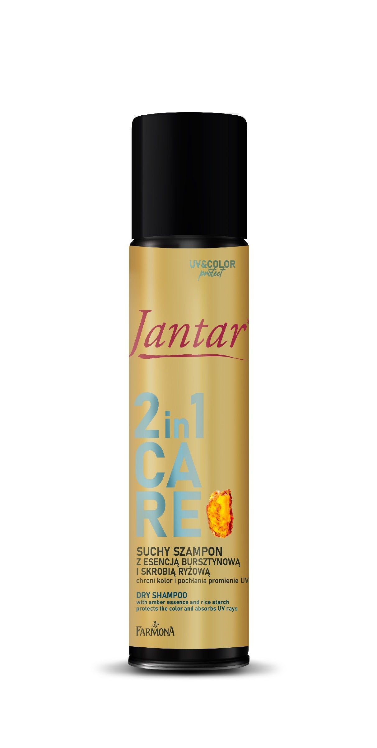 FARMONA Jantar Dry Shampoo for Hair 2in1 Care with Amber Essence and Rice Starch 180ml | Vaistine1.lt