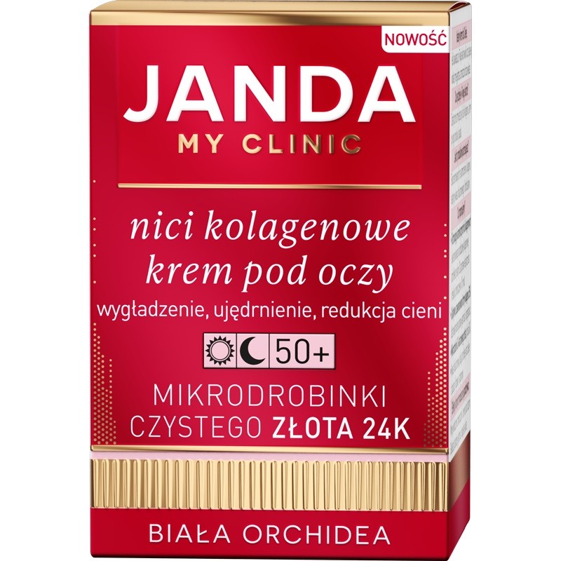 JANDA MY CLINIC Nici Kolagenowe Eye Cream for Day and Night 50+ 15ml | Vaistine1.lt