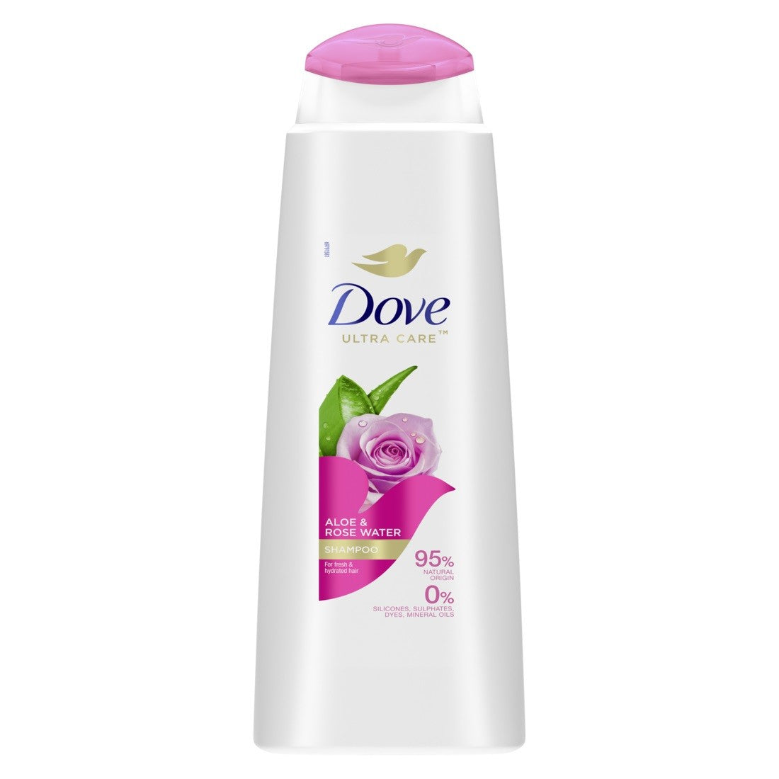 DOVE ULTRA CARE Refreshing Shampoo for all hair types Aloe & Rose Water 400ml | Vaistine1.lt