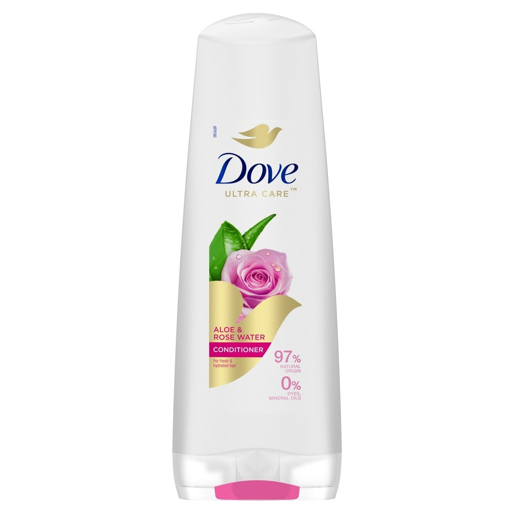 DOVE ULTRA CARE Refreshing Conditioner for all hair types Aloe & Rose Water 350ml | Vaistine1.lt