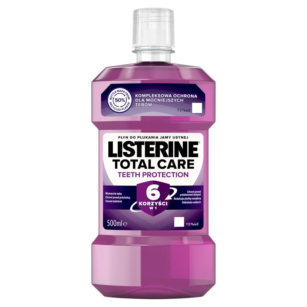 LISTERINE Total Care Mouthwash - 6in1 500ml | Vaistine1.lt | WestPharmacy.eu