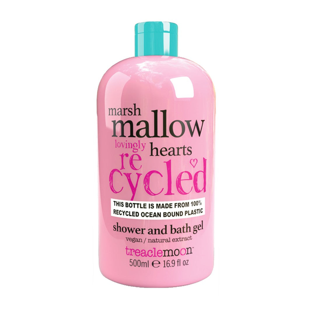 TREACLEMOON Marshmallow Hearts Shower Gel and Bath 500ml | Vaistine1.lt