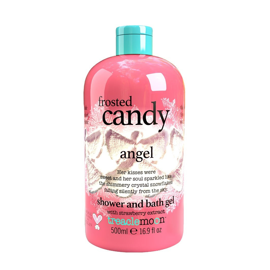 TREACLEMOON Frosted Candy Angel Shower Gel and Bath - Strawberry Extract 500ml | Vaistine1.lt