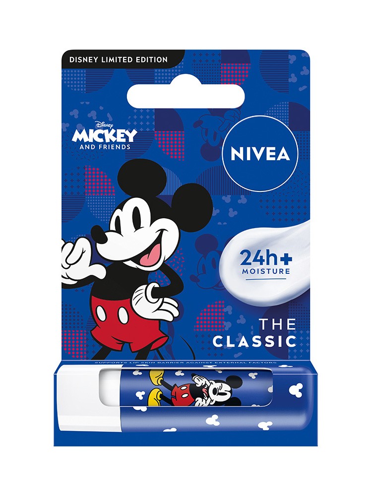 NIVEA Disney Nurturing Lipstick - The Classic Mickey Mouse - Limited Edition 4.8 g | Vaistine1.lt | WestPharmacy.eu
