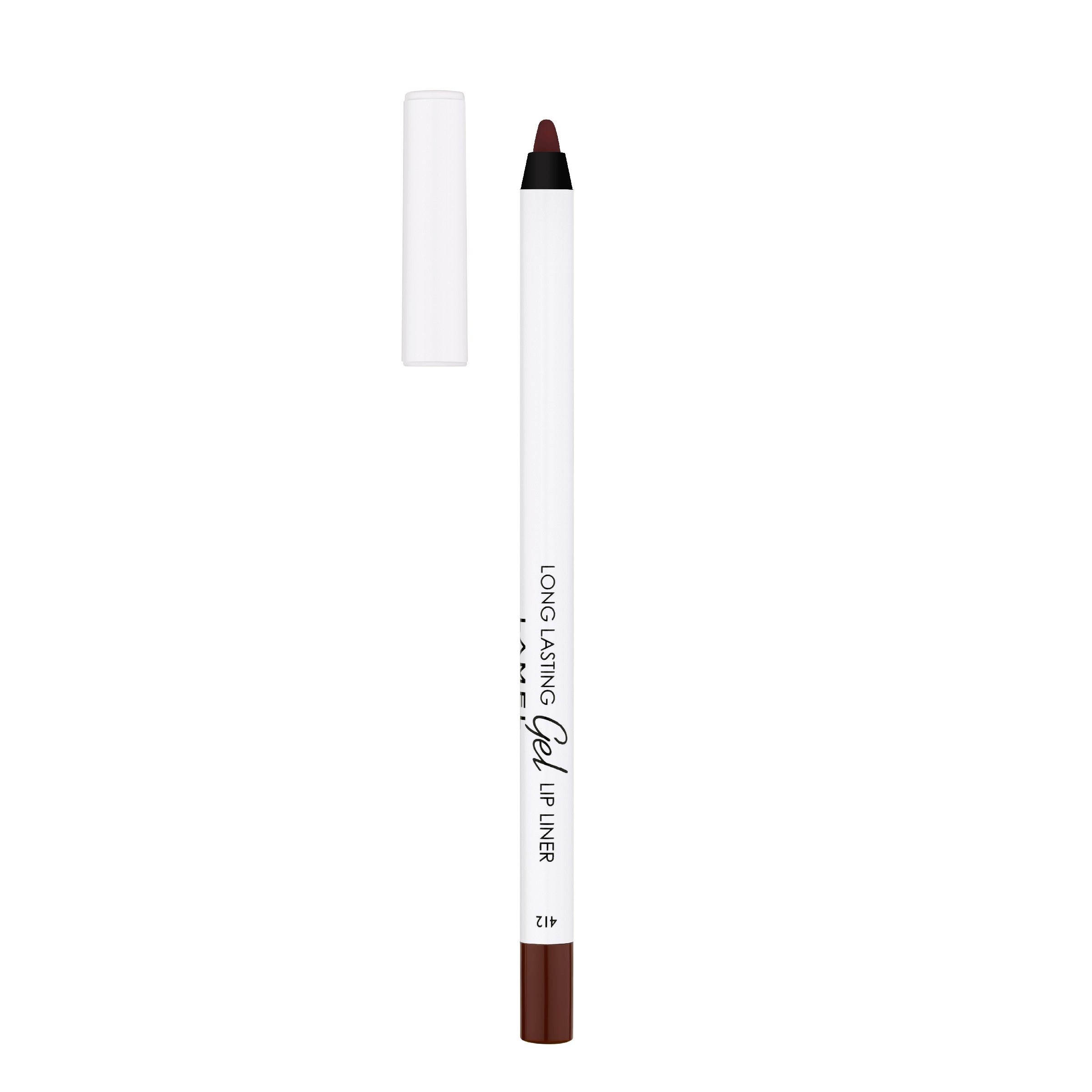 LAMEL Long Lasting Long-lasting gel lip liner no. 412 | Vaistine1.lt