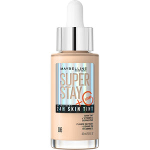 MAYBELLINE Super Stay 24H Skin Tint Illuminating Foundation with Vitamin C No. 06 - 30ml | Vaistine1.lt