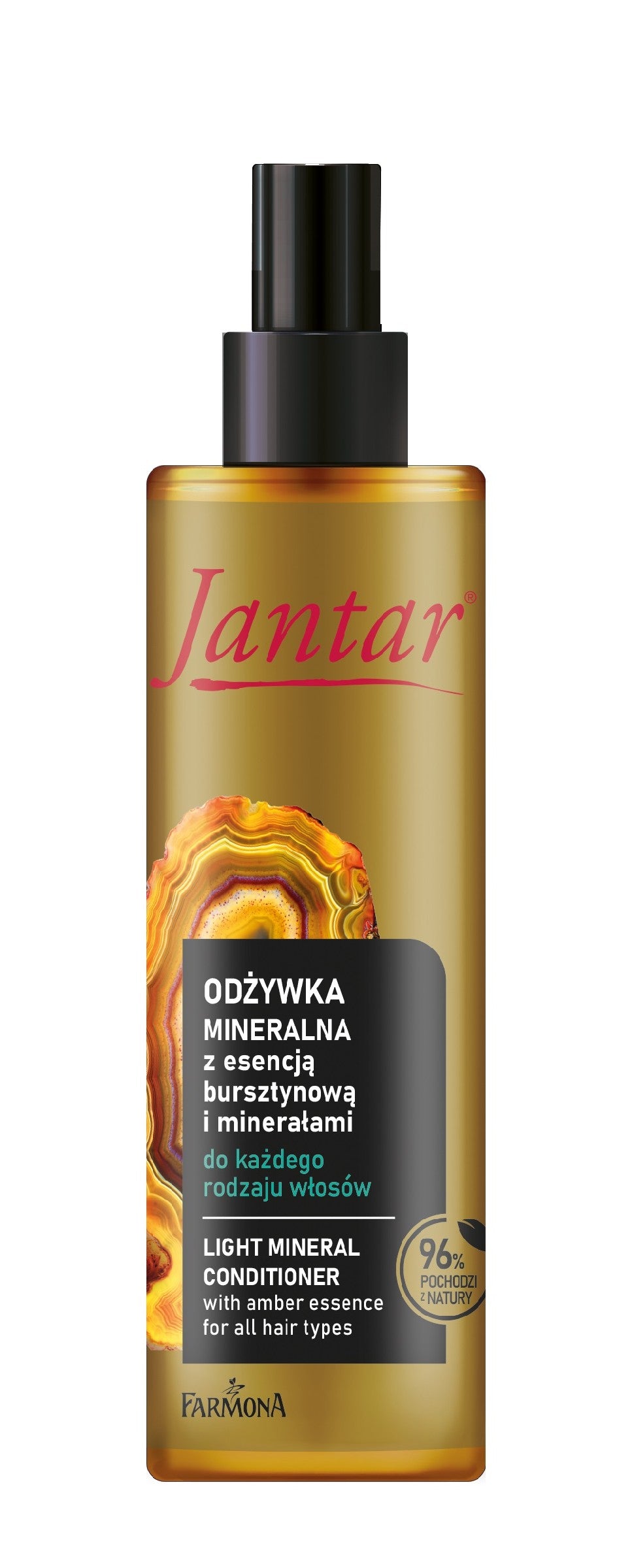 FARMONA Jantar Mineral Conditioner with Amber Essence and Minerals for All Hair Types 200ml | Vaistine1.lt