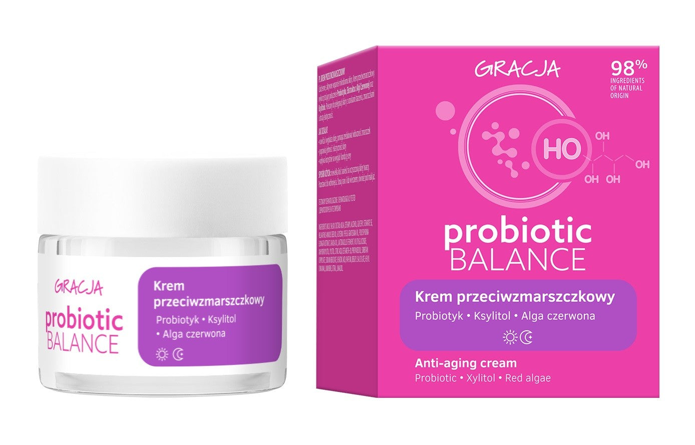 GRACJA Probiotic Balance Anti-wrinkle cream 50 ml | Vaistine1.lt