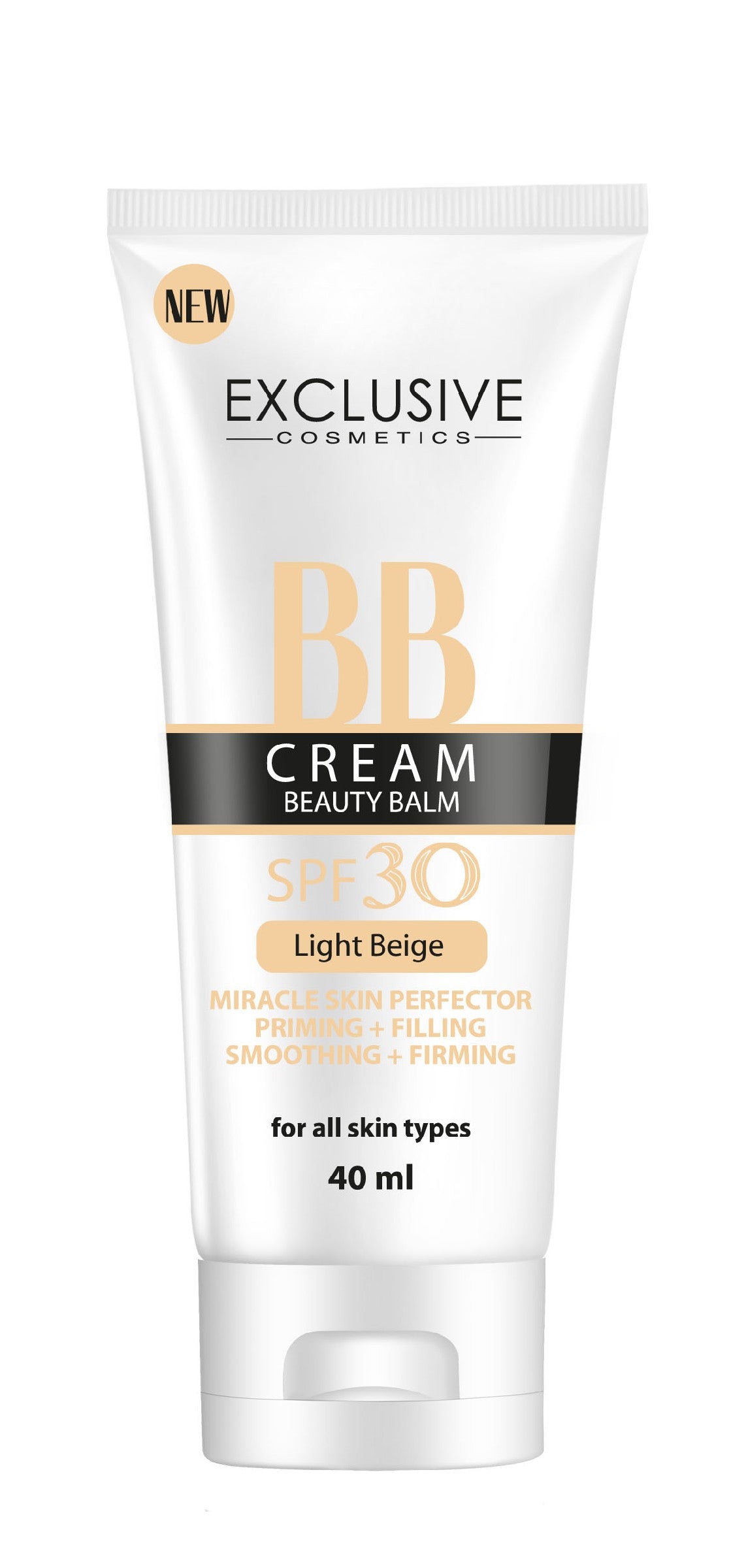 EXCLUSIVE BB Cream Beauty Balm SPF 30 Light Beige 40 ml | Vaistine1.lt