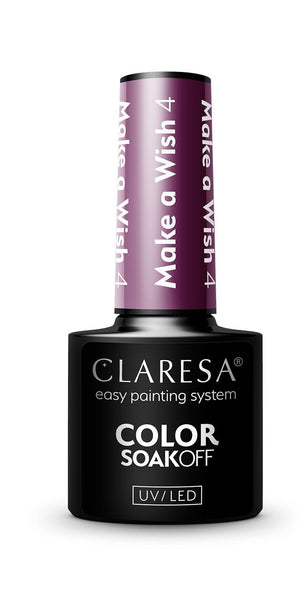 CLARESA Hybrid nail polish MAKE A WISH no. 4 5g | Vaistine1.lt